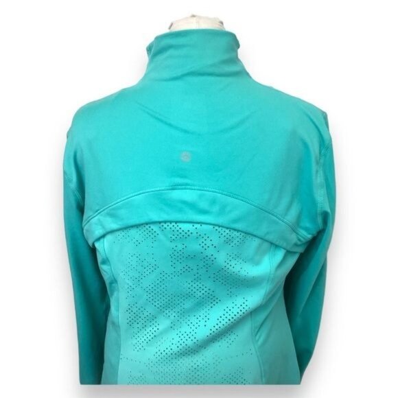 Tangerine Ladies Aqua Mint Zip-Up Active Performance Jacket XL - Picture 4 of 7